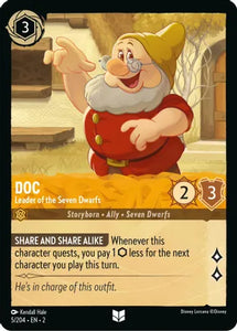 Doc - Leader of the Seven Dwarfs / Uncommon / LOR2