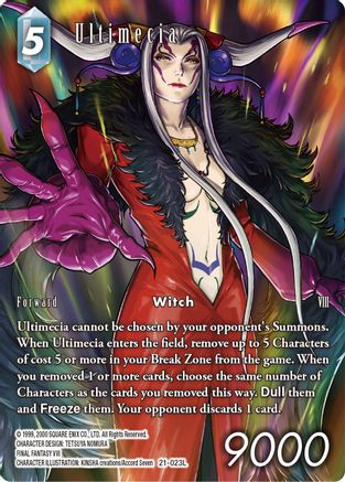 Ultimecia (Full Art) (21-023L) - Beyond Destiny Foil