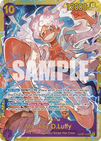 Monkey.D.Luffy / Secret Rare / OP05