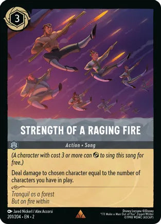 Strength of a Raging Fire / Rare / LOR2