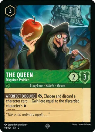 The Queen - Disguised Peddler / Super Rare / LOR2