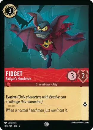 Fidget - Ratigan's Henchman / Common / LOR2