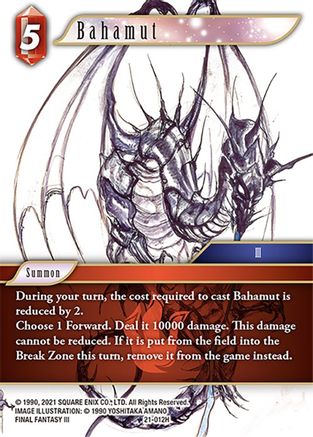 Bahamut (21-012H) - Beyond Destiny