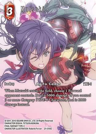 Mutsuki (Full Art) (21-016C) - Beyond Destiny Foil