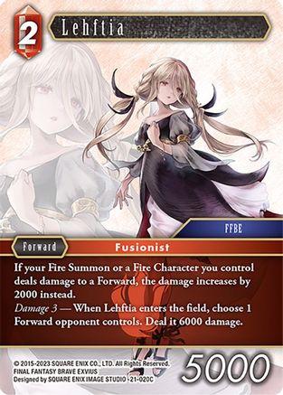 Lehftia (21-020C) - Beyond Destiny