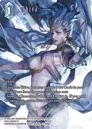 Shiva (Full Art) (21-028H) - Beyond Destiny Foil