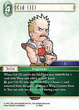 Cid (II) (21-046C) - Beyond Destiny
