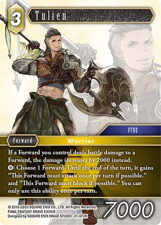 Tulien (21-072H) - Beyond Destiny Foil