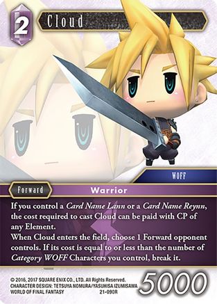Cloud (21-090R) - Beyond Destiny Foil