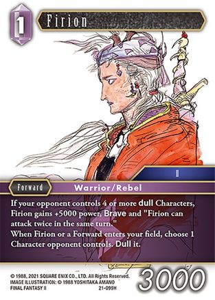 Firion - 099H (21-099H) - Beyond Destiny Foil