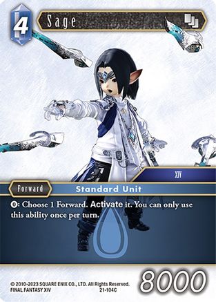 Sage (21-104C) - Beyond Destiny Foil