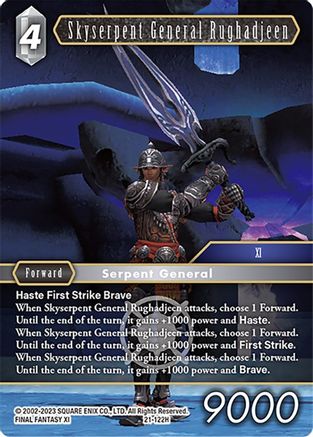 Skyserpent General Rughadjeen (21-122H) - Beyond Destiny Foil