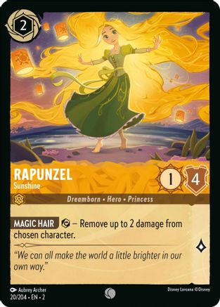 Rapunzel - Sunshine (20/204) - Rise of the Floodborn