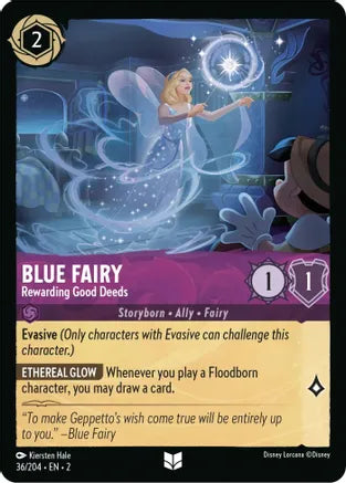 Blue Fairy - Rewarding Good Deeds / Uncommon / LOR2