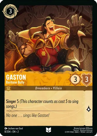 Gaston - Baritone Bully / Uncommon / LOR2 (FOIL)