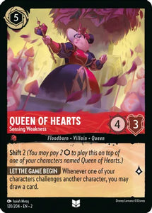 Queen of Hearts - Sensing Weakness / Uncommon / LOR2