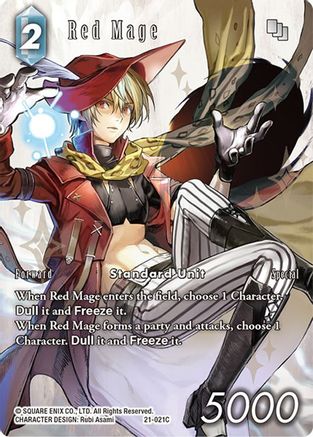 Red Mage (Full Art) (21-021C) - Beyond Destiny Foil
