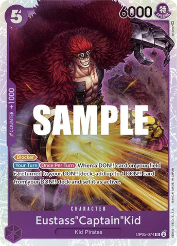 Eustass"Captain"Kid / Super Rare / OP05