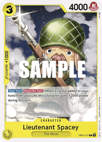 Lieutenant Spacey / Common / OP05