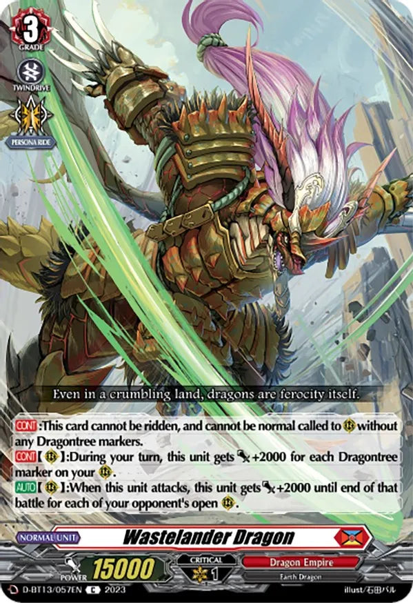 Wastelander Dragon / Common / D-BT13