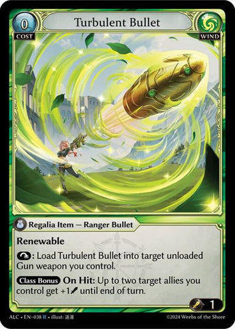 Turbulent Bullet / Rare / ALC