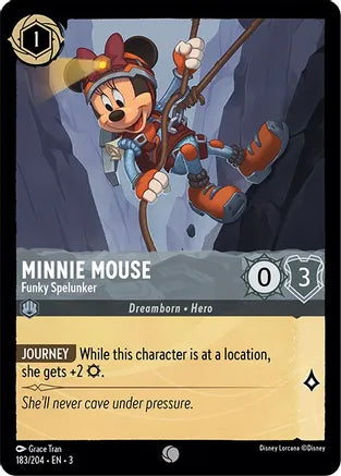 Minnie Mouse - Funky Spelunker / Common / LOR3