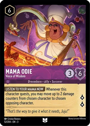 Mama Odie - Voice of Wisdom / Uncommon / LOR3 (FOIL)