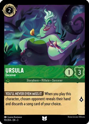 Ursula - Deceiver / Uncommon / LOR3