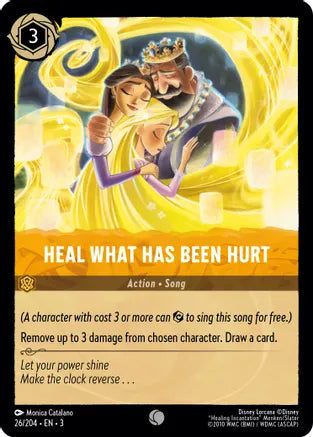Heal What Has Been Hurt / Common / LOR3