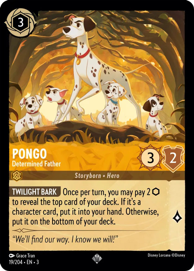 Pongo - Determined Father / Super Rare / LOR3