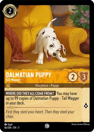 Dalmatian Puppy - Tail Wagger (4b/204) / Common / LOR3