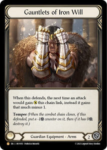 Gauntlets of Iron Will / Legendary / HVY (FOIL)