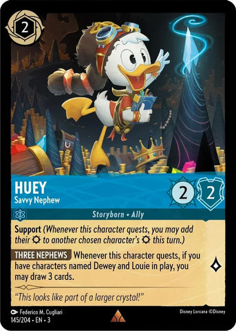 Huey - Savvy Nephew / Rare / LOR3