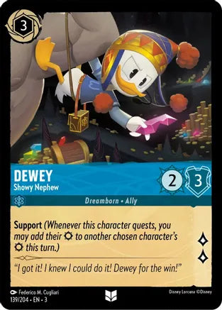 Dewey - Showy Nephew / Uncommon / LOR3 (FOIL)