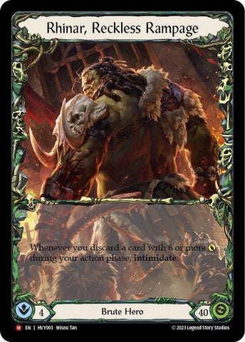 Rhinar, Reckless Rampage / Majestic / HVY