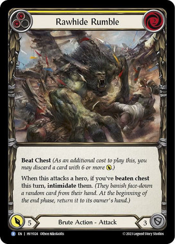 Rawhide Rumble (YELLOW) / Rare / HVY