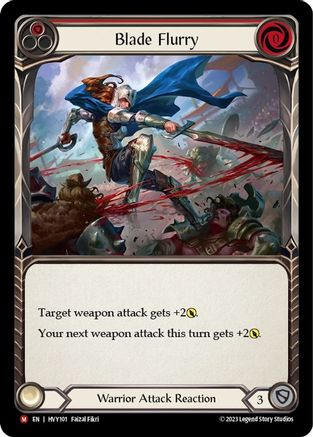 Blade Flurry (HVY101) - Heavy Hitters