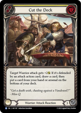 Cut the Deck (YELLOW) / Rare / HVY