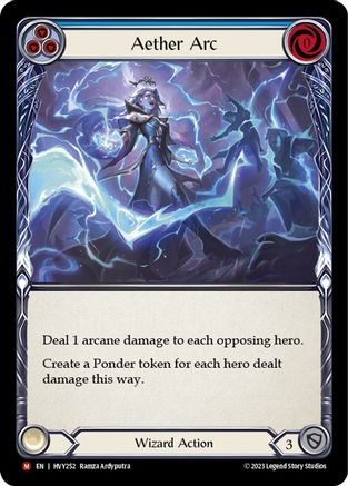 Aether Arc (HVY252) - Heavy Hitters Rainbow Foil