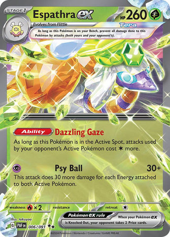 Espathra ex - 006/091 / Double Rare / PAF