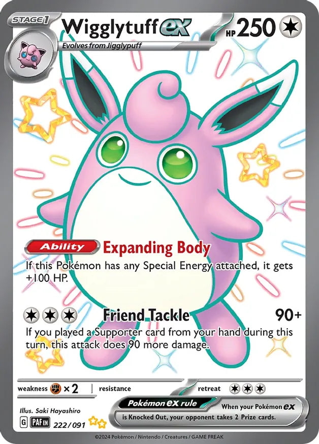 Wigglytuff ex / Shiny Ultra Rare / PAF