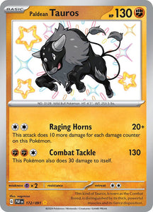 Paldean Tauros - 172/091 / Shiny Rare / PAF