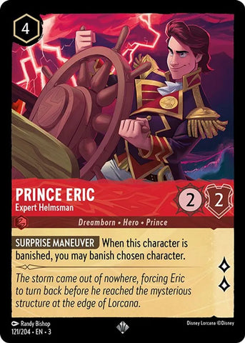 Prince Eric - Expert Helmsman / Super Rare / LOR3