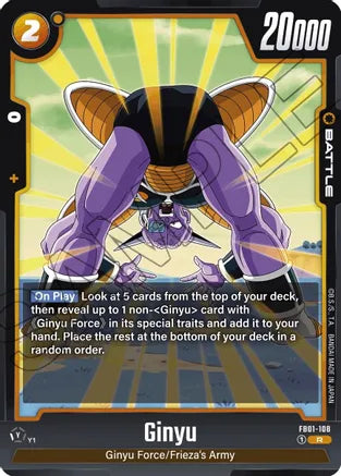 Ginyu / Rare / FB1