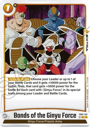 Bonds of the Ginyu Force / Rare / FB1