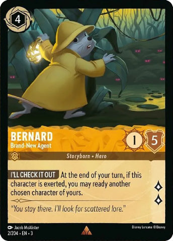 Bernard - Brand-New Agent / Rare / LOR3
