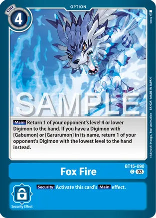 Fox Fire / Common / BT15