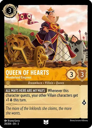 Queen of Hearts - Wonderland Empress / Uncommon / LOR3