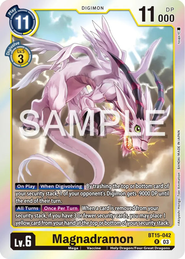 Magnadramon / Rare / BT15