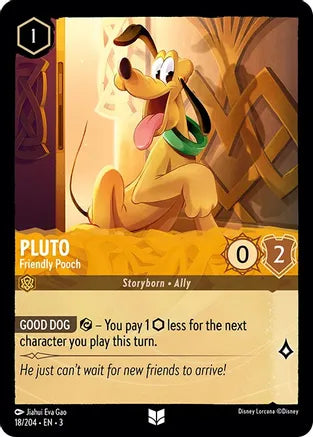 Pluto - Friendly Pooch / Uncommon / LOR3